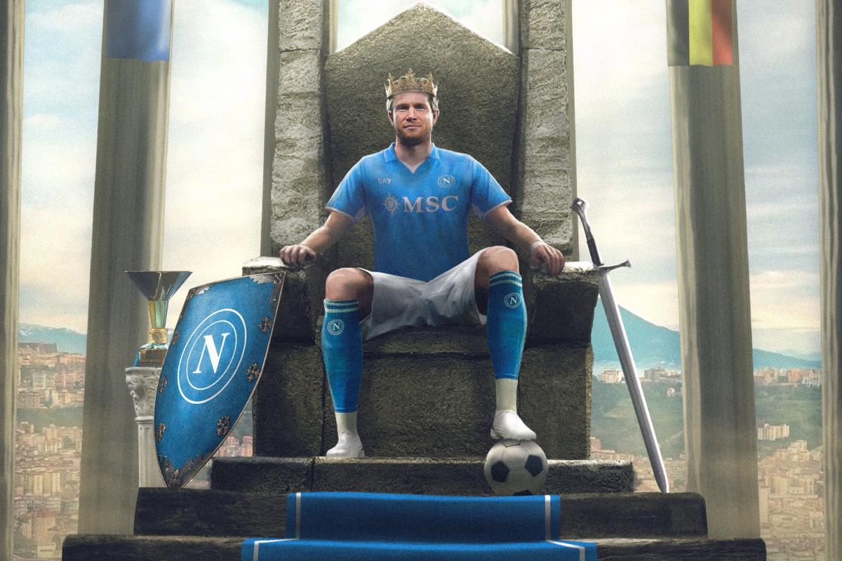 那不勒斯2-1负亚特兰大:德布劳内今日重返卡斯特尔训练基地,缺阵代价全解析